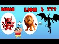 I Merged DEMON and LION to make a NEW CREATURE to FIGHT ALL UNITS with SHINCHAN and CHOP in Animash