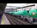 japanese freight trains in action