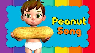 FOUND A PEANUT SCHOOL NURSERY RHYME | Peanut Song for Kids #nurseryrhymes