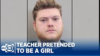 Teacher pretended to be girl to target students, court records say