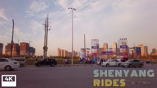 ⁴ᴷ⁶⁰ Riding into the new City Pu He Lu 蒲河路, Shenyang, China (July 23, 2020)