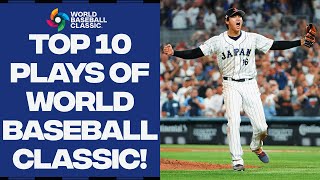 Top 10 plays from the World Baseball Classic!! (Trout vs. Ohtani! Murakami walk-off! and more!)