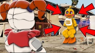 Circus Baby Kidnaps Toy Chica Gmod Fnaf Sandbox Funny Moments Garry S Mod - toy chica roblox shirt