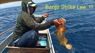 HABIS DIGUNJANG GELOMBANG,IKANNYA SUDAH PADA LAPAR DAN RAKUS#tradisionalfishing #duniamancingmania