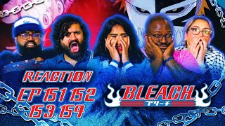 Throw up in my mouth a little bit | Bleach Episodes 151, 152, 153, and 154 | Group Reaction