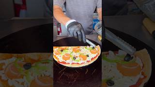 Pizza Crepe - Korean Street Food #shorts