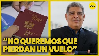 ¿Peruanos podrían quedarse sin pasaporte?