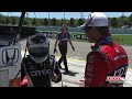 hunter reay and duno s pit confrontation at the glen