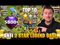 Top 10 TH14 Legend Bases + Link | Global Top Legend Player Base | Anti 2 Star Trophy Pushing Bases |