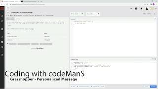 Codewars 8 kyu Grasshopper - Personalized Message JavaScript