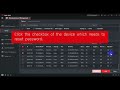 How to Reset Password Using iVMS 4200 3 1