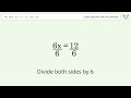 Solve 9x+7-3x+20=39: Linear Equation Video Solution | Tiger Algebra