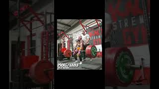 Rhianon Lovelace worlds strongest woman with an incredible 290kg deadlift