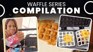 30 Days Waffle Series Compilation 😱😱😱 | So Saute