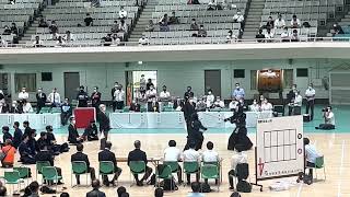 準決勝 九州電力（赤） 対　NTT（白） 大将戦