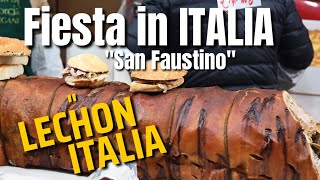 FOOD TRIP sa Fiesta San FAUSTINO Brescia Italy | Fiera di San FAUSTINO 2023