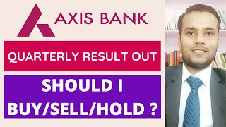 Axis Bank Q1 Results 2021 | What to do in Axis Bank?