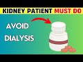 There're 5 Things All KIDNEY Patients MUST Do to AVOID DIALYSIS | PureNutrition