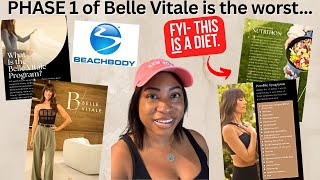 Dietitian REACTS to Belle Vitale Program | Sucking the joy from your life, one iced latte at a time.