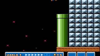 SMB3 for Super Mario All-Stars Custom Level #374 - Nighttime Nonsense