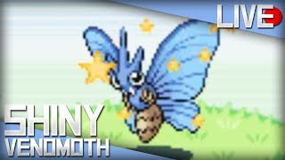 LIVE! Shiny Venomoth after 3,690 Encounters in Pokémon LeafGreen!