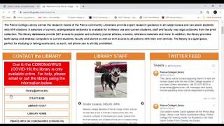 New Student Orientation of Online Library Services
