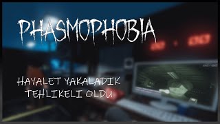 HAYALETLİ EVE GİRDİK ÇOK TEHLİKELİ OLDU! | Phasmophobia