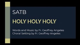 Holy - SATB