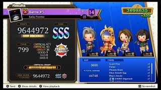 Theatrhythm Final Bar Line - Battle #5 (SaGa Frontier) Supreme Perfect Chain!!!