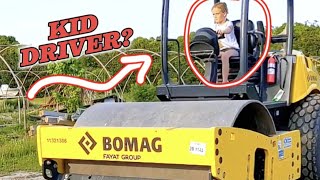 Crushing objects with a STEAM ROLLER