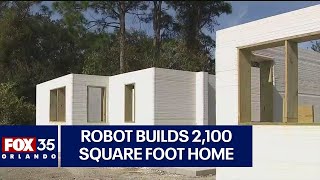 3-D printed home being built in Brevard County