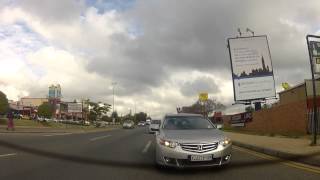 Caught on gopro: Tailgating Honda