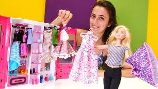 Sevcan Barbie için giysi dolabı sipariş ediyor