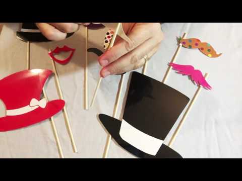 TinkSky Photo Booth Props 60 piece DIY Kit Review TinkSky Photo Booth Props 60 piece DIY Kit Review