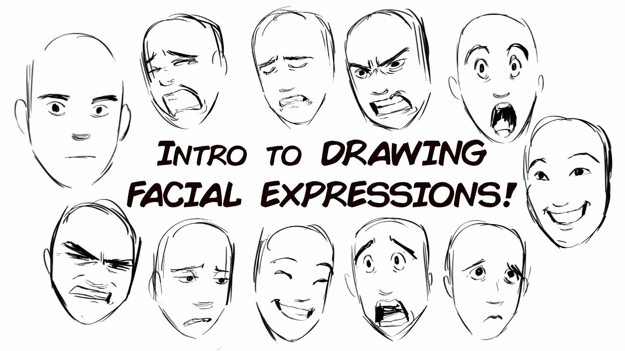 How To Draw Angry Facial Expressions