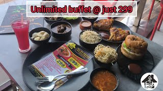 Tried unlimited buffet at just 299 at Madhyamgram,chayer bari