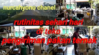 kegiatan sehari hari ! pengiriman pakan ke peternak# nurcahyono chanel #