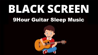 Guitar Sleep Music | Black Screen