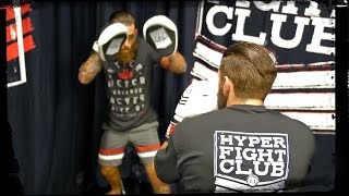 Learn MMA - How to Hold Mitts // Martial Arts Target Pads - Hyper Fight Club