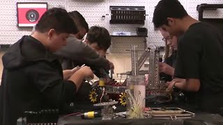 Wagner HS robotics team makes it to UIL semi-regionals, builds communication, teamwork in students