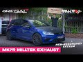 FITTING A VW MK7 GOLF R WITH MILLTEK SPORT EXHAUST [NON-RESONATED]