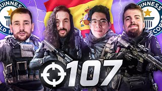 👑NUEVO RECORD de ESPAÑA👑 107 KILLS en SQUADS en el MAPA NUEVO VERDANSK 1984 en WARZONE