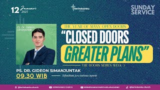 Ps. Dr. Gideon Simanjuntak - The Doors (week 2): \