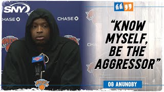 OG Anunoby on Knicks' playoff matchup with Joel Embiid and the 76ers | SNY