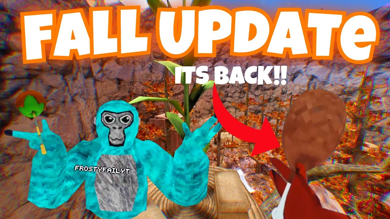 New Gorilla Tag Update Youtube