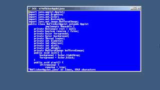 Lesson3 No Flicker Applet | Java Graphics Tutorial