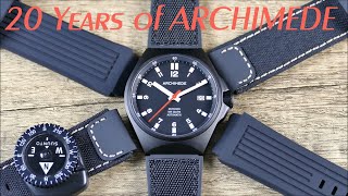 On the Wrist, from off the Cuff: Archimede – Outdoor Protect 39mm, 20th Anniversary Black DLC