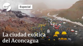 PLAZA DE MULAS: la ciudad exótica del ACONCAGUA donde por cada argentino hay cuatro extranjeros