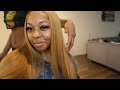 shein wig install u0026 review honey blonde hair is it giving