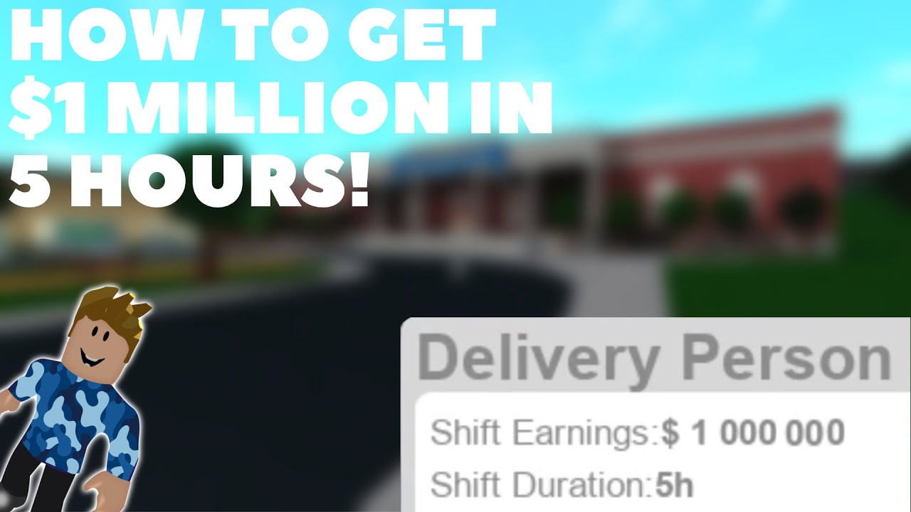 HOW TO GET 1 MILLION IN 5 HOURS | BLOXBURG GRINDING STRATEGY - YouTube